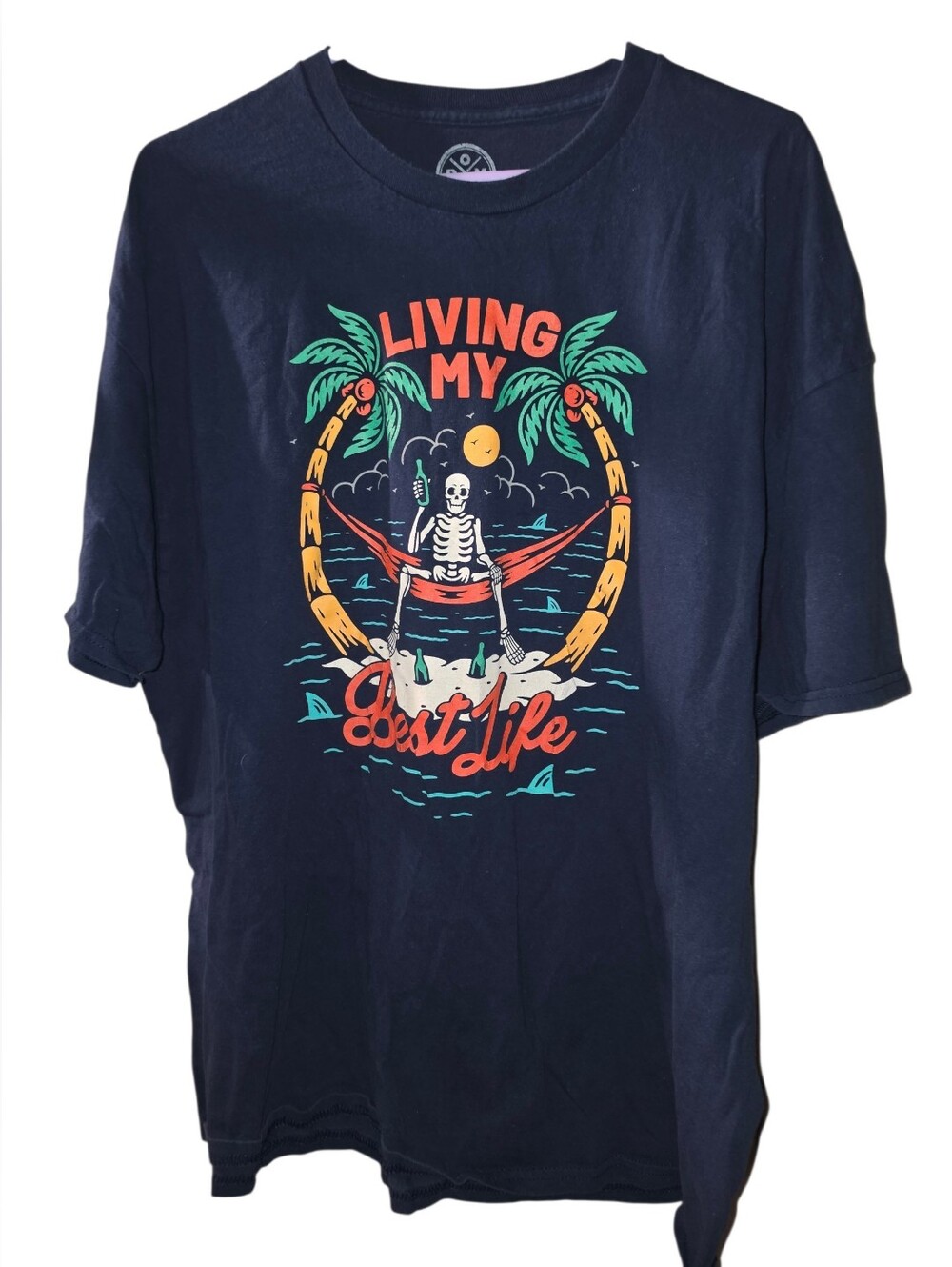 9/7/2. Mens and Womens Unisex DOM "Living My Best Life" Graphic T-Shirt